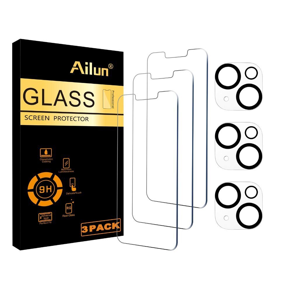 Glass PRO+ Apple iPhone 14 cena un informācija | Ekrāna aizsargstikli | 220.lv