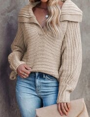 Džemperis sievietēm Gosopin, bēšs cena un informācija | Sieviešu džemperi | 220.lv
