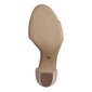 Tamaris sieviešu atvērti apavi, gaišas smilškrāsas cena un informācija | Sieviešu sandales | 220.lv
