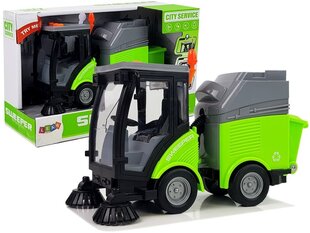 Atkritumu savācējs ar gaismas un skaņas efektiem Lean Toys, zaļš cena un informācija | Rotaļlietas zēniem | 220.lv