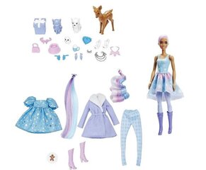 Adventes kalendārs Barbie Color Reveal cena un informācija | Rotaļlietas meitenēm | 220.lv