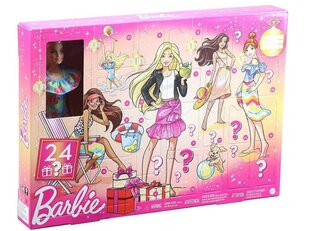 Адвент-календарь Барби Mattel цена и информация | Игрушки для девочек | 220.lv