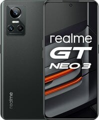 Realme GT Neo 3 5G 150W 12GB|256GB Black EU цена и информация | Мобильные телефоны | 220.lv