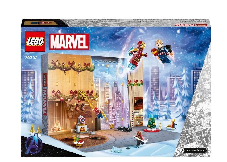 Адвент-календарь LEGO Marvel цена | 220.lv