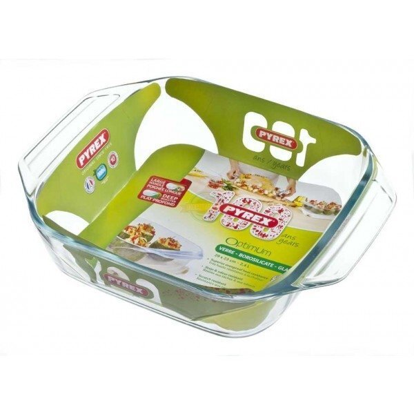 Krāsns Trauks Pyrex Irresistible Caurspīdīgs Stikls (29 x 23 cm) cena un informācija | Cepamais papīrs, trauki, formas | 220.lv