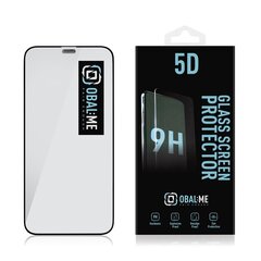 OBAL:ME 5D Glass Screen Protector for Apple iPhone 12 mini Black цена и информация | Защитные пленки для телефонов | 220.lv