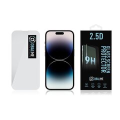 OBAL:ME 5D Glass Screen Protector for Apple iPhone 14 Pro Black цена и информация | Защитные пленки для телефонов | 220.lv
