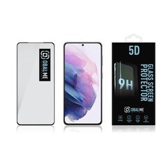 OBAL:ME 5D Glass Screen Protector for Samsung Galaxy S21 Black цена и информация | Защитные пленки для телефонов | 220.lv