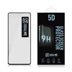 OBAL:ME 5D Glass Screen Protector for  Xiaomi Redmi Note 12 4G|5G Black цена и информация | Защитные пленки для телефонов | 220.lv