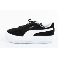 Ikdienas apavi sievietēm Puma Suede Mayu W 380686 02, melni cena un informācija | Sporta apavi sievietēm | 220.lv