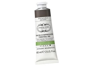 Drukas tinte LB Charbonnel Aqua Wash 121 raw sepia, 60ml, brūna cena un informācija | Modelēšanas un zīmēšanas piederumi | 220.lv