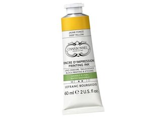 Drukas tinte LB Charbonnel Aqua Wash 179 deep yellow, 60ml, dzeltena cena un informācija | Modelēšanas un zīmēšanas piederumi | 220.lv