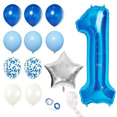 Dzimšanas dienas dekorāciju komplekts Springos PS0022 cena un informācija | Baloni | 220.lv