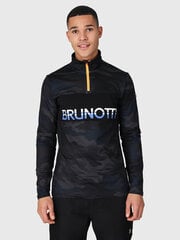 Sporta džemperis vīriešiem Brunotti 245903196, melns cena un informācija | Brunotti Apģērbi, apavi, aksesuāri | 220.lv