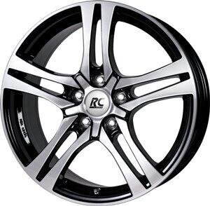 Rc-Design Rc26 Schwarz Front Poliert 6.5R15 4X108/23 65.1 cena un informācija | Lietie diski | 220.lv