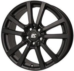 Rc-Design Rc25 Schwarz Matt Lackiert 8.5R19 5X120/50 72.6 цена и информация | Литые диски | 220.lv