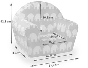 Bērnu krēsls Tex-Im, 52x43 cm cena un informācija | Sēžammaisi, klubkrēsli, pufi bērniem | 220.lv