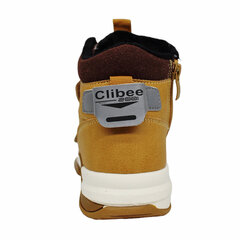 Зимние сапоги для мальчиков Clibee, коричневые цена и информация | Детская зимняя обувь | 220.lv