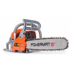 Бензопила PowerMat 16", 3,6кВт/4,9л.с. цена и информация | Цепные пилы | 220.lv