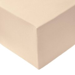 Водонепроницаемый лист с резиной 140x70 см, светло-бежевый цена и информация | Простыни | 220.lv