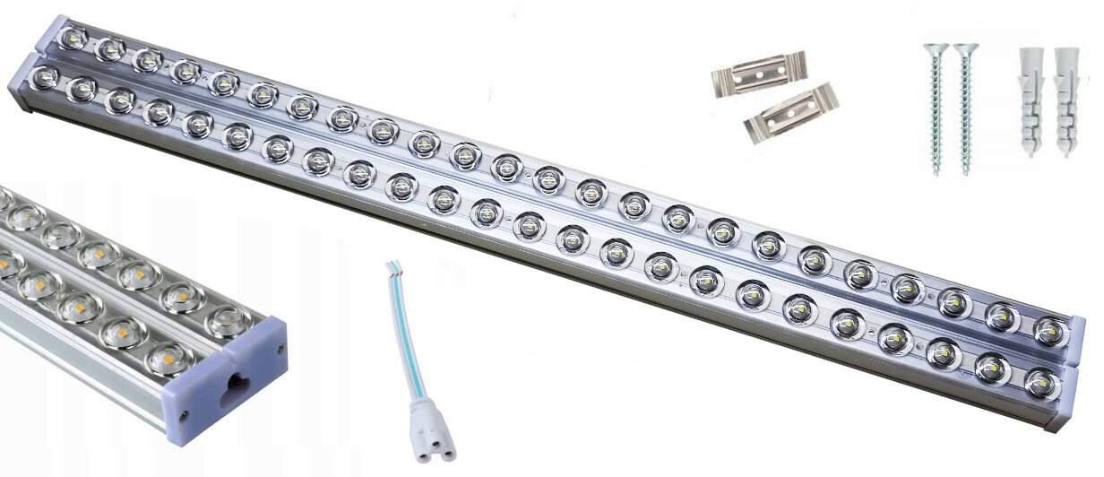 LED spuldze, 60 cm, 60 W, 6500K цена и информация | Griestu lampas | 220.lv