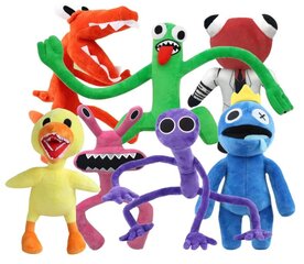 Mīksto plīša rotaļlietu komplekts Rainbow Friends, 7gab. cena un informācija | Mīkstās (plīša) rotaļlietas | 220.lv
