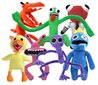 Mīksto plīša rotaļlietu komplekts Rainbow Friends, 7gab. цена и информация | Mīkstās (plīša) rotaļlietas | 220.lv