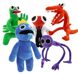 Набор мягких плюшевых игрушек Rainbow Friends, 5 шт. цена и информация | Мягкие игрушки | 220.lv