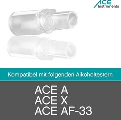 Насадки для алкотестера ACE, 200 шт. цена и информация | Алкотестеры | 220.lv