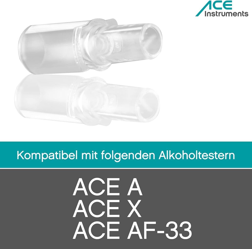 Alkometra sprauslas ACE, 100 gab. cena un informācija | Alkometri | 220.lv
