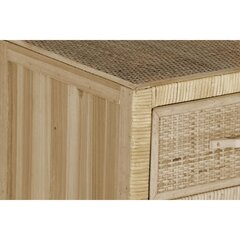 Ночной столик DKD Home Decor Натуральный Коричневый ротанг (42 x 35 x 80 cm) цена и информация | Прикроватные тумбочки | 220.lv