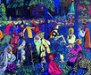 Reprodukcija Vasilijs Kandinskis Colorful Life (1907) cena un informācija | Gleznas | 220.lv