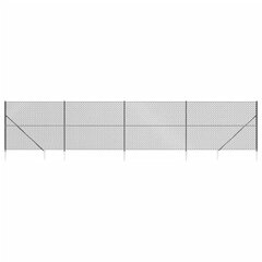 Stiepļu žogs ar zemes mietiņiem vidaXL, 2,2x10 m цена и информация | Заборы и принадлежности к ним | 220.lv