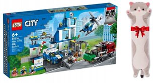 60316 Lego City un plīša spilvena kaķis, 668 gab. цена и информация | Конструкторы и кубики | 220.lv