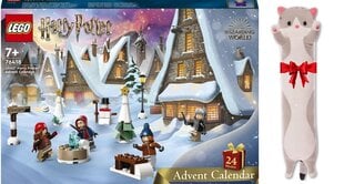 76418 Lego Harry Potter Adventes kalendārs un plīša spilvens Cat цена и информация | Конструкторы и кубики | 220.lv