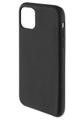 4smarts Liquid Silicone Case Cupertino for Apple iPhone 11 black цена и информация | Чехлы для телефонов | 220.lv