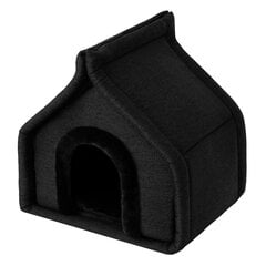 Лежак Doggy Diamond, R1 42x32x43 см, черный цена и информация | Лежаки, домики | 220.lv