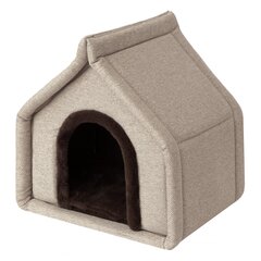 Лежак Doggy Diamond, R1 42x32x43 см, бежевый цена и информация | Лежаки, домики | 220.lv