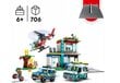 60371 Lego City avārijas transportlīdzekļa komplekts un plīša spilvena kaķis цена и информация | Konstruktori | 220.lv