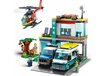 60371 Lego City avārijas transportlīdzekļa komplekts un plīša spilvena kaķis цена и информация | Konstruktori | 220.lv