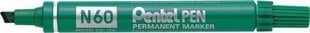 Водостойкий фломастер Pentel, зеленый, 12 шт. цена и информация | Канцелярия | 220.lv