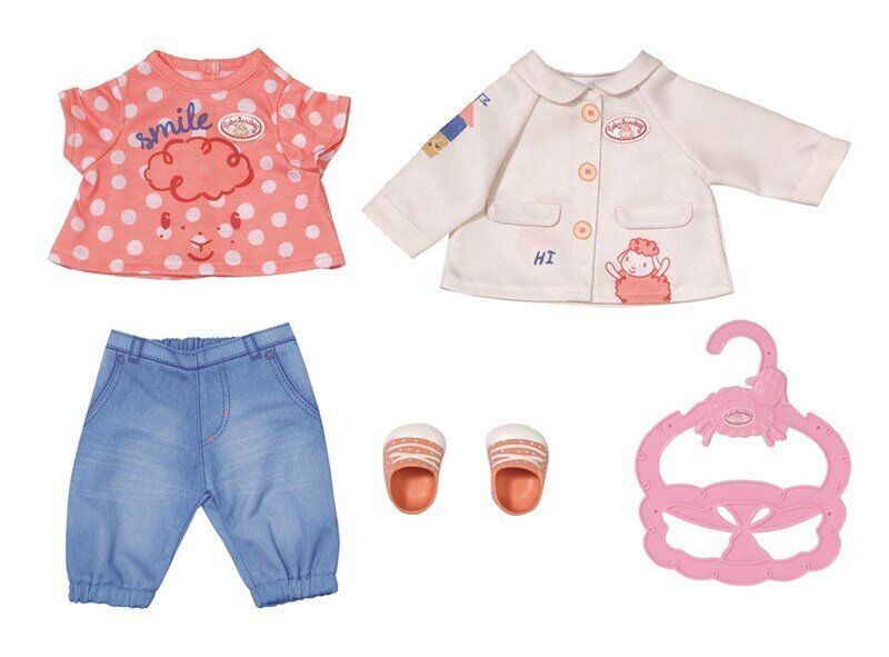 Leļļu apģērbs Baby Annabell, 36 cm cena un informācija | Rotaļlietas meitenēm | 220.lv