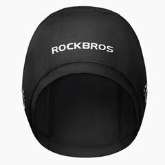 Velosipēdistu cepure Rockbros YPP037, 54-72, melna cena un informācija | Velo apģērbs | 220.lv