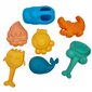 Smilšu komplekts čemodānā ar stiprinājumu Woopie cena un informācija | Ūdens, smilšu un pludmales rotaļlietas | 220.lv