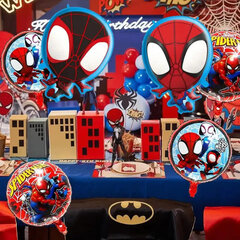 Folijas balonu komplekts Spiderman AYD230510-14, 5 gab. cena un informācija | Baloni | 220.lv