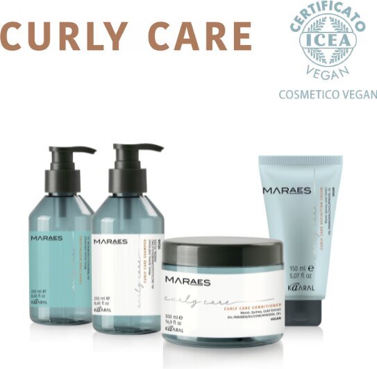 Šampūns un kondicionieris cirtainiem un viļņainiem matiem Curly Care, 2 x 100 ml cena un informācija | Šampūni | 220.lv
