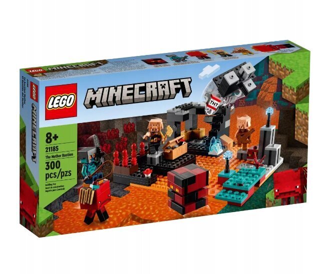 21185 LEGO Minecraft Nether Bastion un plīša spilvena kaķis цена и информация | Konstruktori | 220.lv