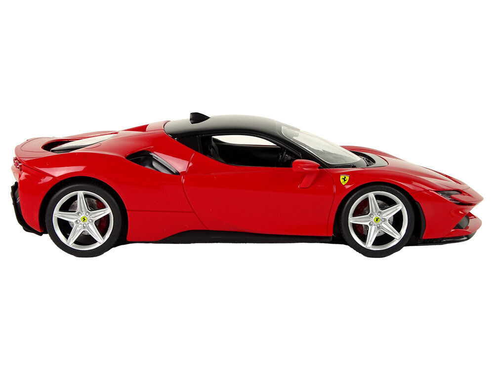 Radiovadāms Ferrari SF90, 1:14, sarkans цена и информация | Rotaļlietas zēniem | 220.lv
