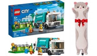 60386110 Lego City un kaķa plīša spilvens cena un informācija | Konstruktori | 220.lv