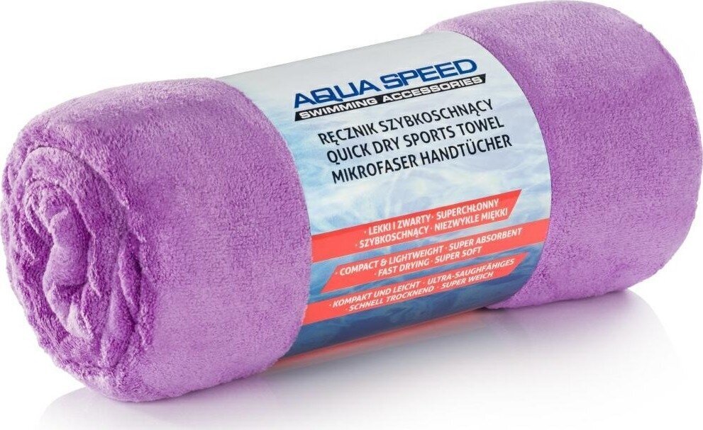 Aqua-Speed Dry Coral dvielis, 70x140, violets цена и информация | Dvieļi | 220.lv